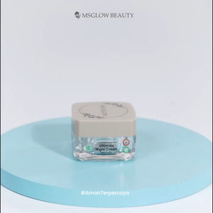 MS GLOW Night Cream Ultimate - 12 gr | Krim Malam Ultimate MS GLOW