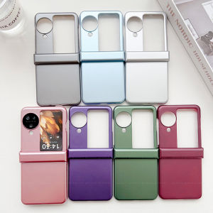 สำหรับออปโป้ไฟนด์ OPPO Find N3 Flip เคสพลิก PC แบบแข็งเคสครอบโทรศัพท์บาง