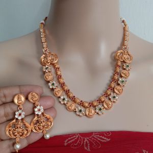 Necklace Set / Ready Stock Necklace / Matt Finished Premium Quality Sets / Indian Necklace Sets / Original Quality