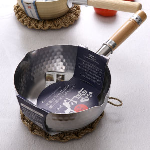 Original Yoshikawa Snowplain Pot Stainless Steel Small Noodle Soup Pot Household Use Kitchen Cooking Utensils Japanese Style