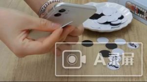 RFID Card 25MM NFC Coin Card 13.56MHz Black NFC Ntag215 Smart Tags Dedicated for NFC Personal Automation Self-adhesive Tags