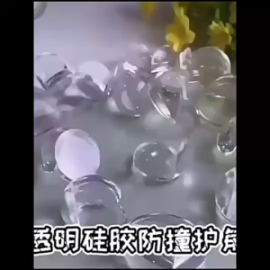 Table Corner Protector 🧸 桌角防撞护角 Pelindung Penjuru Meja Keselamatan Bayi Baby Safety Transparent Soft Anti-Collision Edge Guard