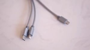 $-3-in-1 fast charging data cable 【100% original】Universal 3USB support a variety of mobile phone charging