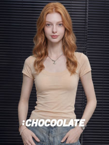French Style Cinched Waist Slimming T-shirt