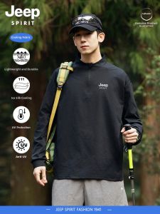 JEEP SPIRIT | Outdoor Suitable Fall Mens Long Sleeve T-Shirt