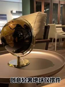 Earth World Map Globe With Stand Decorative Items Display Educational Toys World Map Globe On Stand Modern High-End 地球仪