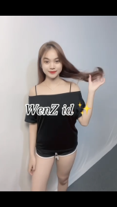 Atasan Remaja Cewek Nomor 84 – Kaos Jersey Pendek Vintage Trendy Korean Casual Hitam Putih Stylish