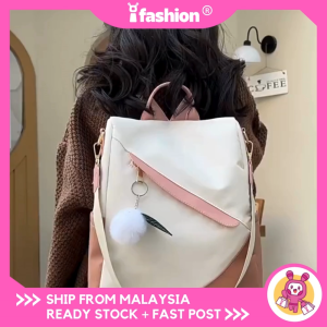 IFASHION 2577 Women Anti Theft Large Capacity Backpack Bag Wanita Beg Galas Belakang