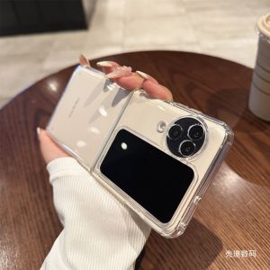 Ultra-Thin Protective Case for OPPO Find N3 Flip Foldable Screen Phone Shell Full Coverage Anti-Fall Mens Style Luxury Design