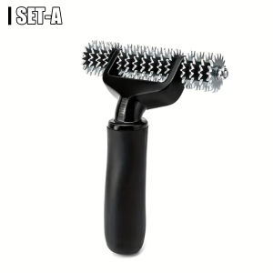 Carpet Seam Roller Tool For Carpet And Wall Covering Work Carpet Installation Tool Carpet Pile Finishing 15 Star-Shaped Rollers
