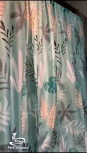 【Wholesale】5PCS High Quality Flower Design Curtains Home and Living Decoration Kurtina 100*140cm
