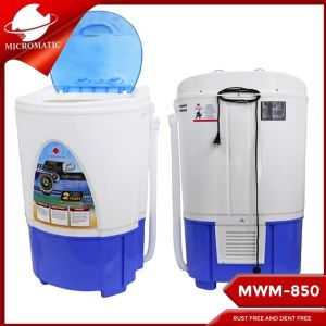 FREE DELIVERY MICROMATIC WASHING MACHINE SINGLE TUB MWM 850