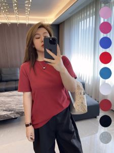 Slim Fit Net Version T-Shirt plus Size Women Loose Short Sleeve Cover up Summer Top Korean Style Straight Cut Inner Wear
