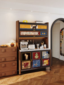 MEISD | Dopamine-inspired Steel Wood Storage Cabinet