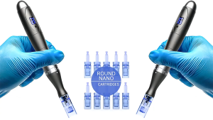 Wireless Dermapen X6 Dr Pen With 10Pcs 12/36/42Pins Nano Cartridges Face Beauty Care Machine