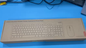 Lenovo Essential Wireless Combo Keyboard & Mouse Gen2 Black - UK English