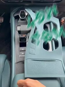 quietness For 2023 MG 7 central control wireless charging silicone mat gear all-inclusive pad modification decoration supplies 3Y6W4S