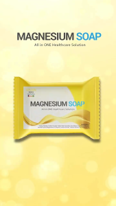 Golden Magnesium Soap Original- Soothing & Gentle Skin Care for Itchy Dry & Sensitive Skin