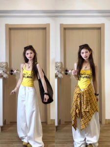 Áo Ba Lỗ Không Tay Ngắn Phong Cách Ngọt Ngào Và Cay Nồng Của Mỹ Dành Cho Nữ Mùa Hè Ôm Vừa Vặn Áo Phông Pure Desire in Chữ