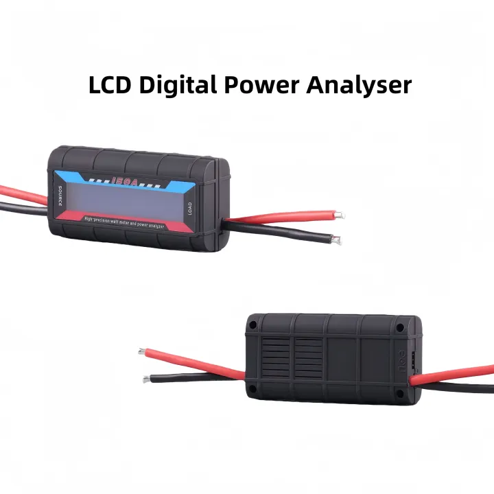 LED built-in power current analyzer 150A high-precision current power ...