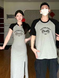 XILANDUO | Chinese Style Summer Wear T-Shirt Dress