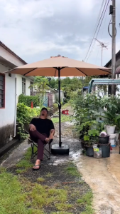 Urban wave 2.7M Outdoor Waterproof UV-Protection Patio Garden Umbrella Patio Umbrella Outdoor Garden Umbrella 5 colors