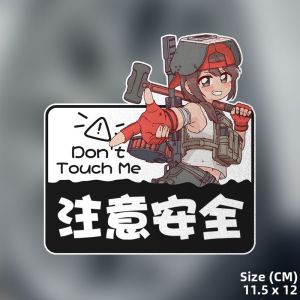 Reflective Vehicle Sticker Rear Glass