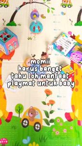 Karpet Anak Bayi Premium SPEEDS Playmat Bayi Tikar Lipat Playmat Foam Karpet Lipat Anak Bahan Asli Kidu Toys