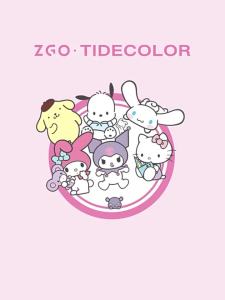 Tide color | HelloKitty Collaborated Backpack Female Student Child