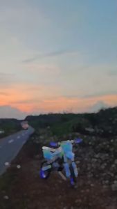 0760 (COD) Sticker Decal CRF 150 L FullBody Kombinasi Biru Candy Dan Stabilo Bebas Request Terbaru