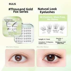 RULIS | Super Soft Natural Fox Style False Eyelashes