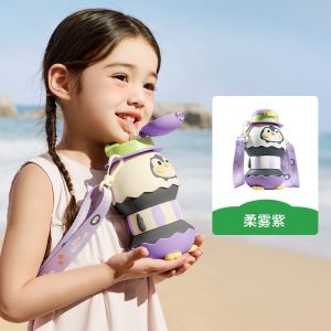 Cốc Dây Hút Silicone Gập Được Cho Trẻ Em