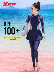 XTEP | Slimming Conservative Womens Swimwear