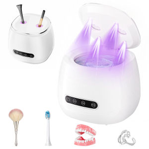 Máy Làm Sạch Siêu Âm 48KHz USB Thiết Bị Gia Dụng Để Làm Sạch Sâu Răng Giả Đồ Trang Sức Dây Đồng Hồ Cọ Trang Điểm - Máy Tạo Bọt Chăm Sóc Cá Nhân
