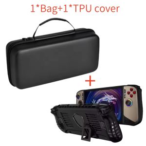 with Kickstand Handheld Case for Claw 8 AI+ Soft Shockproof Protective Cover Storage Bag Carrying Case for MSI Claw 8 AI+ 2025