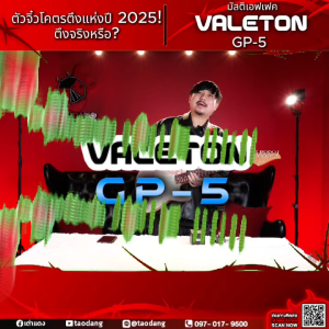 Valeton GP-5 มัลติเอฟเฟค Valeton GP5 Multi Effects - เต่าแดง