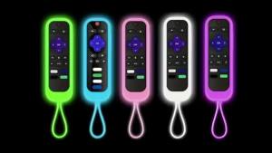Protective Case Fit for Roku TCL Express RC280 RCAL7R TV Remote Control Cover Silicone Dust-proof Skin Anti-Slip