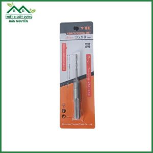 Mũi khoan bê tông 3mm YTL 3 X 90mm chuôi gài SDS Plus