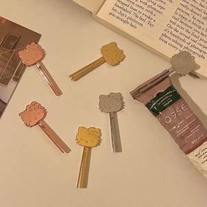 Cute Stainless Steel Aluminum Alloy Hand Cream Face Wash Gel Squeezer Portable Toothpaste Clamp Home Bathroom Tools