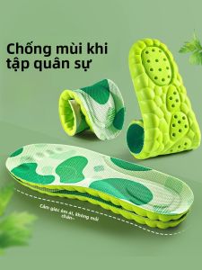 XIANZHAO | Miếng lót giày chống mùi dày cho nam nữ tập huấn quân sự thấm hút mồ hôi thoáng khí chống mùi siêu mềm giảm đau