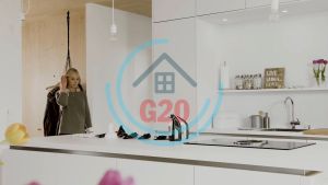 MÁY LAU KÍNH BOSC GLASSVAC Thời gian hoạt động 30 phút diện tích hoạt động 105m2