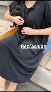 Daster Crinkle Classic & Fashionable Homedress Wanita