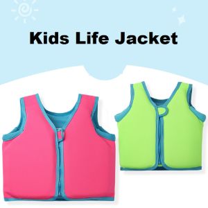 Toddlers Learn Swimming Life Jackets Surfing Rafting Swimming Sailing Water Sports Life Jacket Neoprene Childrens Swim Vest