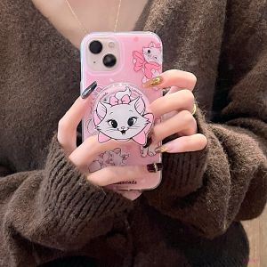 เคสโทรศัพท์มือถือแบบซิลิโคนลายการ์ตูนน่ารักสำหรับ iPhone 16 pro Max Apple 14 รุ่นใหม่ 13 แม่เหล็ก 12 pro สร้างสรรค์ 17 pro คู่ 13 pro ป้องกันการตกหล่น 15 plus