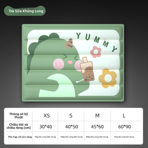 MONLEYTA | Thảm mát màng trán cho thú cưng Thảm ngủ mát mẻ cho chó và mèo Thảm chống rách cho chó cỡ nhỏ và vừa dùng trong mùa hè