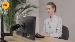 Giá Treo Màn Hình Máy Tính NB H100 - Hàng Nhập Khẩu Chính Hãng