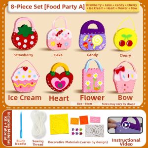 YUGUANG | Girls DIY Non-woven Fabric Bag Making Kit