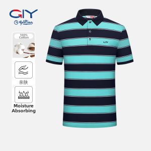 GYgoldlion | Cotton Polo Shirt for Summer Fashion