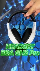 หูฟังเกมมิ่งไร้สาย EGA รุ่น TYPE GH3PRO 2.4GHz/Bluetooth 5.1 Headset มี 2 สี สินค้ารับประกัน 2 ปี สีขาว สีดำ