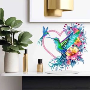 1 piece of DIY magpie pattern single-sided acrylic desktop decoration suitable for bedrooms and living rooms